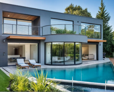 Maison toit plat architecte