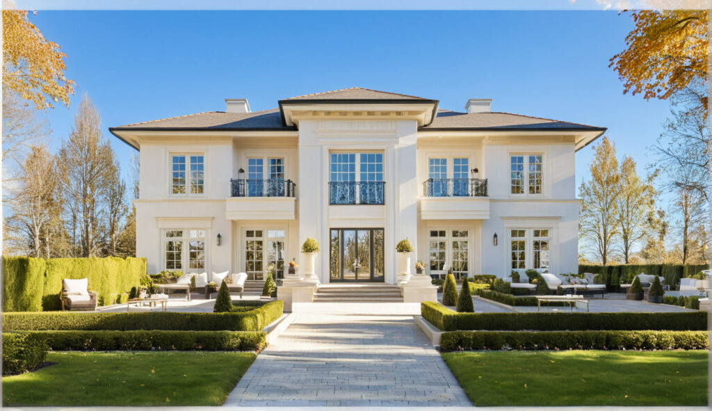 Architecte Constructeur Maison Mansard de Maitre Bourgeoise 4 pans Classique Moulure et Corniche Fer Forge (1)