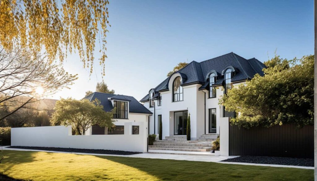 Architecte Constructeur Maison Mansard de Maitre Bourgeoise 4 pans Classique Moulure et Corniche Fer Forge Fenetre Cintree