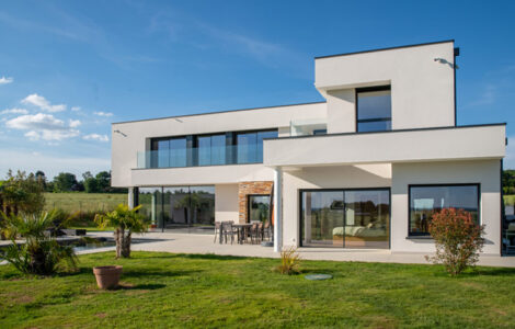 Architecte Constructeur Maison Architecte Seine et Marne 77 moderne design toit plat terrasse Barbizon Fontainebleau Bussy Torcy Melun Brie Serris Chelles Philippe Giorgi