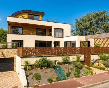 269 Maison Zinc Toit Plat et Courbe