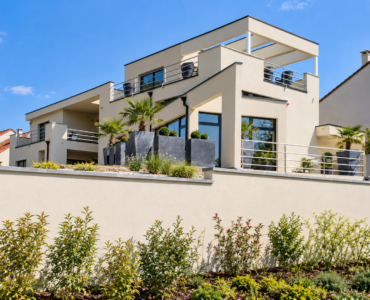 46 Maison Moderne Architecte Toit Plat Decroche Portiques, Arches et Brise Vue